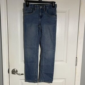 Levi's 511 Slim Fit Jeans Womens Size 10 W25 L26 Blue Stretch Denim